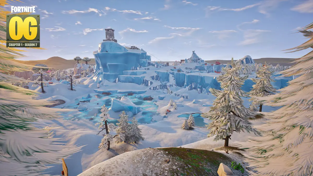 Fortnite's Polar Peaks Looks Delightful, But Players Are Fired Up About SBMM