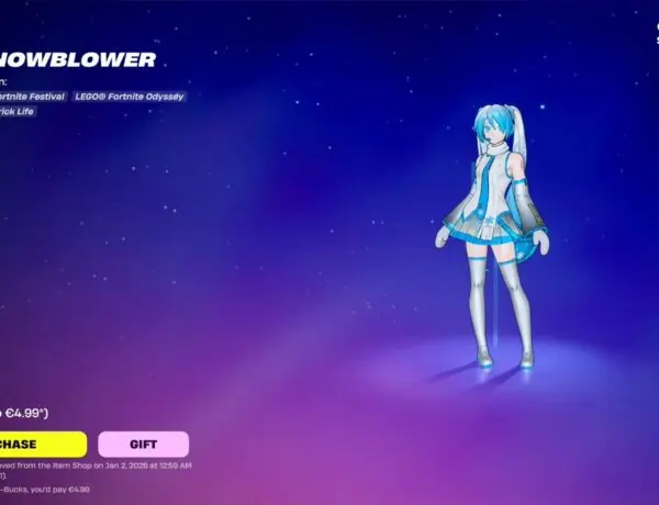 Fortnite's Snowblower Emote Finally Drops After Two Years of Waiting