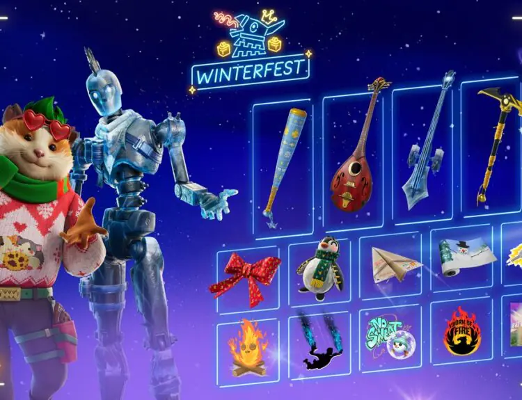 Fortnite's Winterfest 2024 Brings Back Lt. Winter With 14 Daily Gifts
