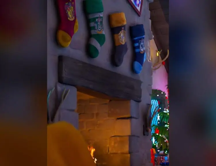 Fortnite's Winterfest Cabin Returns With Hogwarts Legacy Socks Tease