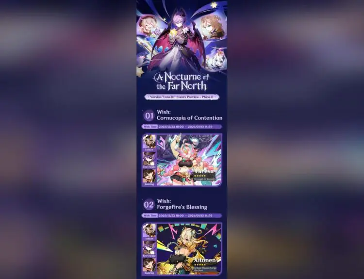 Genshin Impact Luna III Phase II Events Spark Hype and Banner Debates