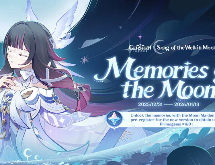 Genshin Impact's New Moon Maiden Web Event Offers Free Primogems and Technical Hiccups