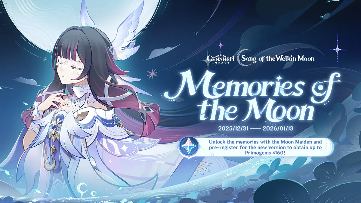 Genshin Impact's New Moon Maiden Web Event Offers Free Primogems and Technical Hiccups
