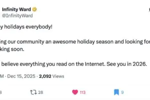 Infinity Ward Drops a Truth Bomb About Call of Duty Rumors