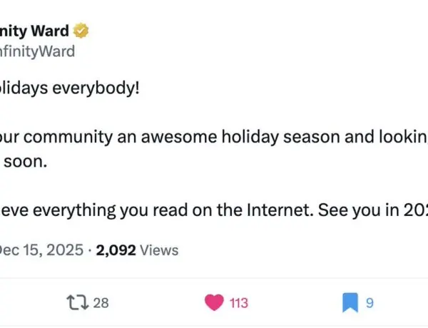 Infinity Ward Drops a Truth Bomb About Call of Duty Rumors