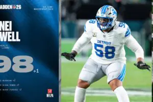 Madden 26's Penei Sewell Hits 98 OVR, But Gamers Demand a 99