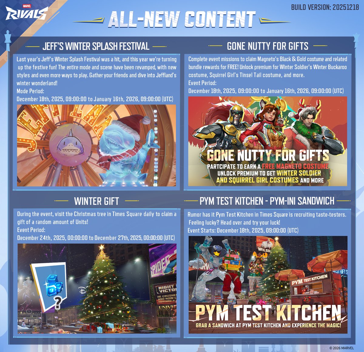 Marvel Rivals Patch Drops December 18, But Players Are Fed Up