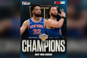 NBA 2K Celebrates Knicks' NBA Cup Win, But Gamers Are Furious