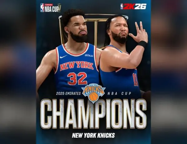 NBA 2K Celebrates Knicks' NBA Cup Win, But Gamers Are Furious