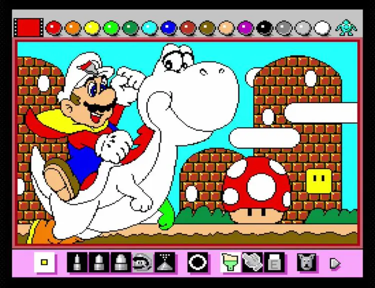 Nintendo Switch Online Adds Mario Paint with Joy-Con Mouse Controls for Switch 2