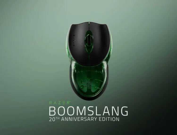 Razer's Legendary Boomslang Mouse Returns in a Wild 20th Anniversary Edition