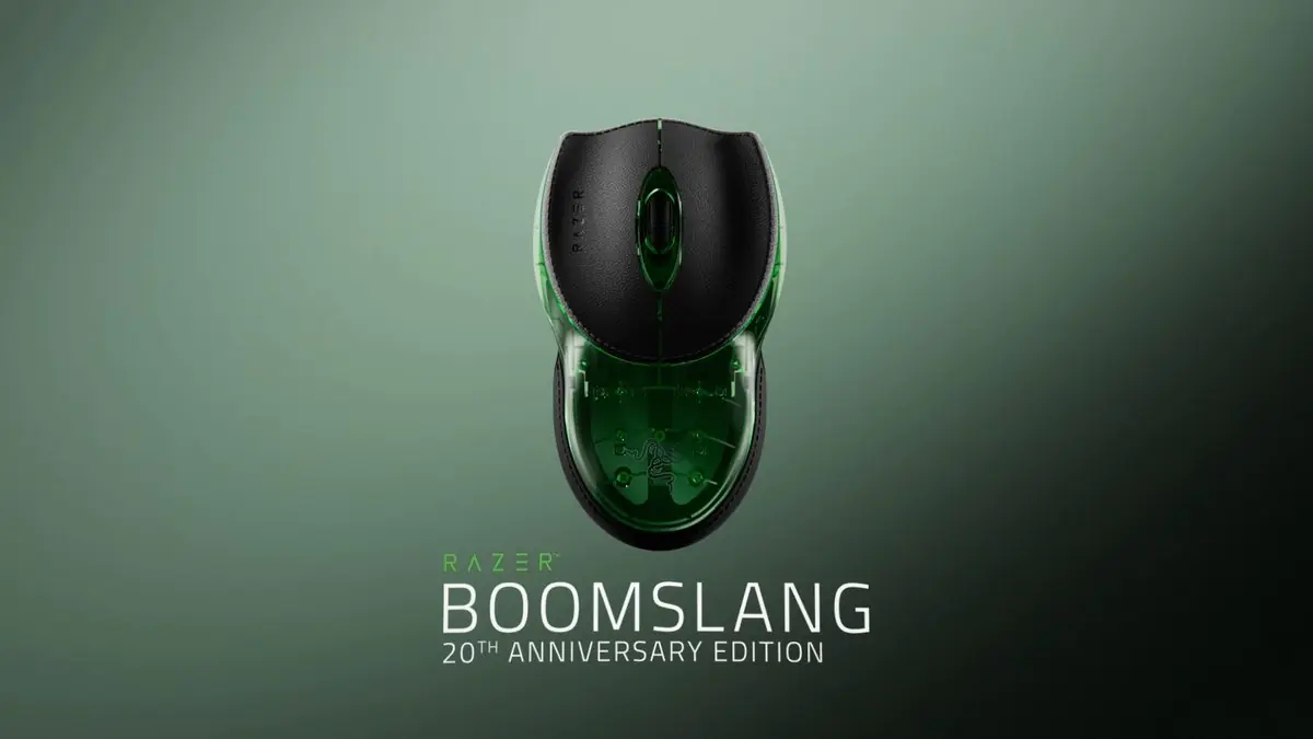 Razer's Legendary Boomslang Mouse Returns in a Wild 20th Anniversary Edition