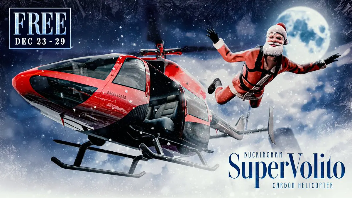 Rockstar's Holiday Gift is a Free GTA Online Helicopter, But Gamers Just Want GTA 6