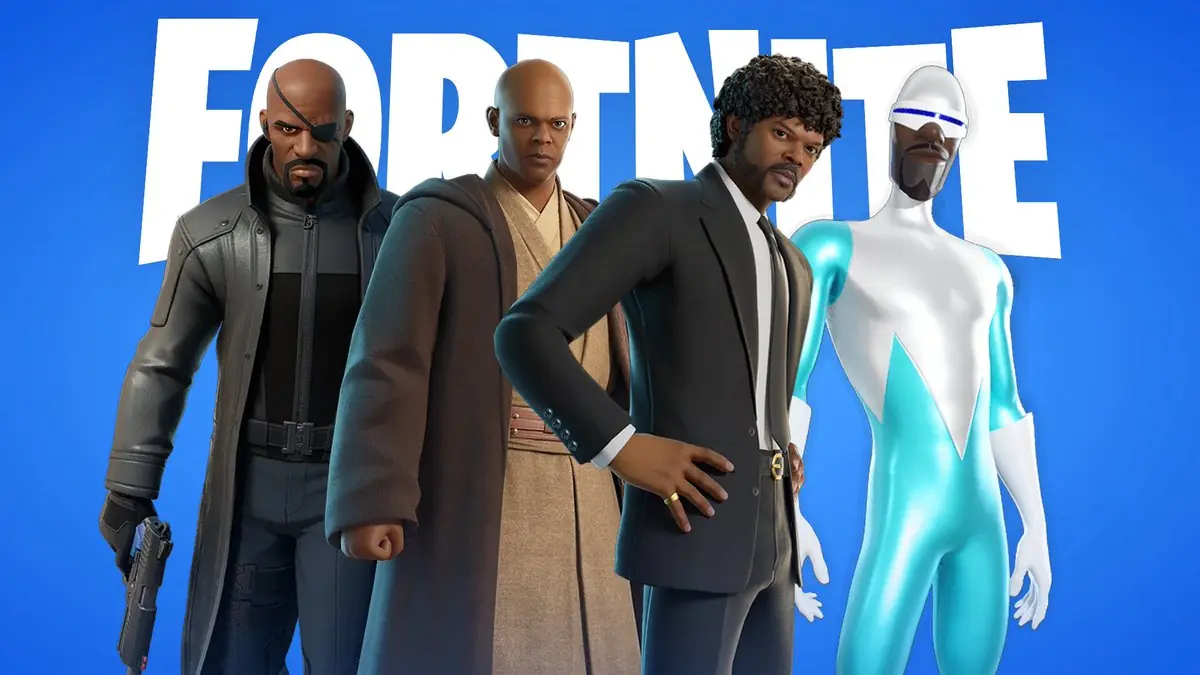 Samuel L Jackson Now Has Four Fortnite Skins, Is He The GOAT?