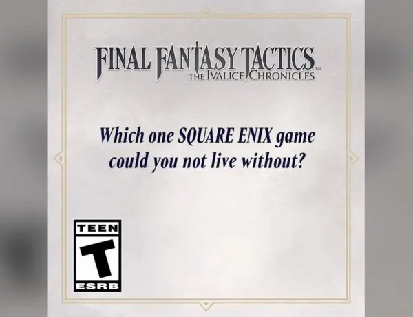 Square Enix Dev Reveals Her 'Can't Live Without' Game, Fans Go Wild