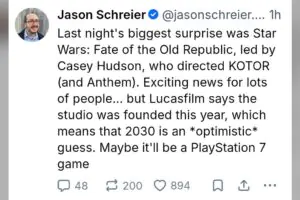 Star Wars Fate of the Old Republic Release Date Rumors Point to 2030