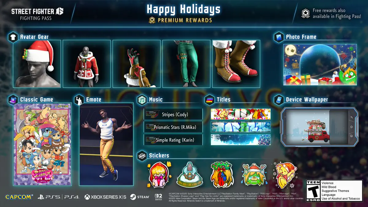 Street Fighter 6's Holiday Pass Returns, But Players Are Not Feeling Festive