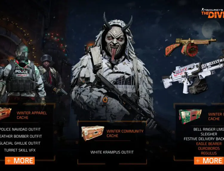 The Division 2's Winter Event Vendor Is Handing Out Raid Exotics, But Is The RNG Broken?