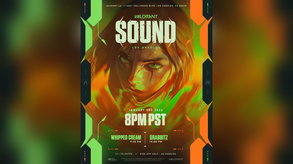 VALORANT Kicks Off 2026 With Grabbitz and WHIPPED CREAM DJ Set