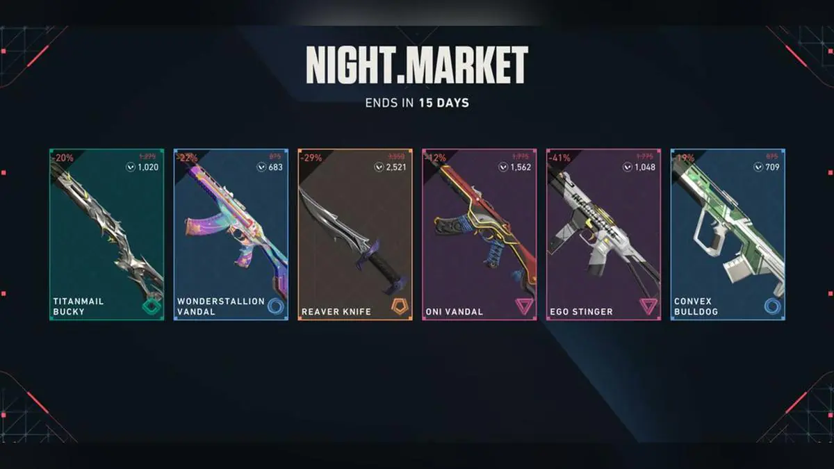 VALORANT's Night Market Has Players Either Celebrating or Crying Over Their Loot