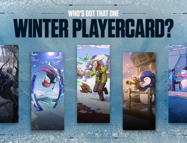 VALORANT's Winter Player Cards Have Gamers Feeling the Chill