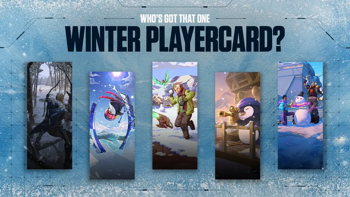 VALORANT's Winter Player Cards Have Gamers Feeling the Chill