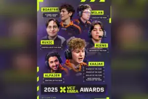 VCT EMEA 2025 Awards Spark Debate as Fnatic Dominates