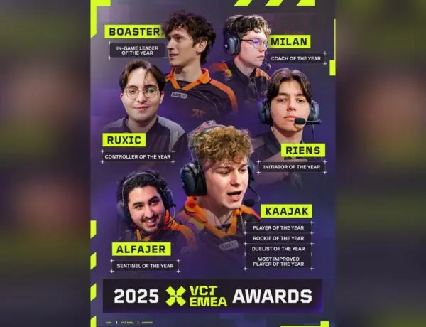 VCT EMEA 2025 Awards Spark Debate as Fnatic Dominates