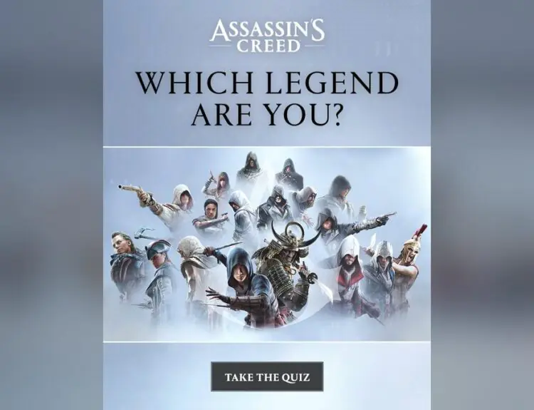 Which Assassin's Creed Hero Are You? Ubisoft's New Quiz Has Gamers Finding Out
