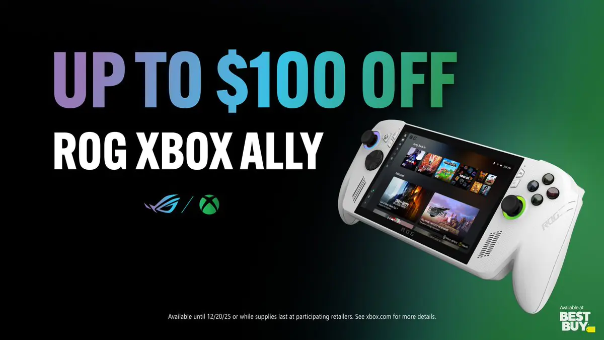 Xbox and ASUS ROG Ally X Get a $100 Price Cut, Gamers Are Not Impressed