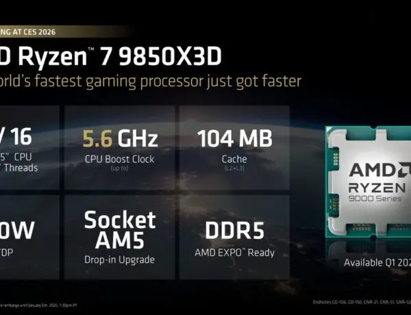AMD's New 9850X3D CPU Crushes Intel, But Gamers Have Questions