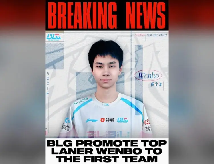 BLG Shocks LPL Fans With Sudden Top Lane Swap, Bin Reportedly Quits