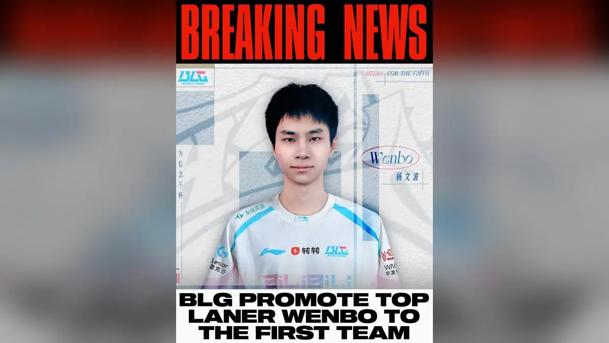 BLG Shocks LPL Fans With Sudden Top Lane Swap, Bin Reportedly Quits