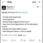 Call of Duty Black Ops 7 Gets Chaotic 10v10 Playlist for 115 Day