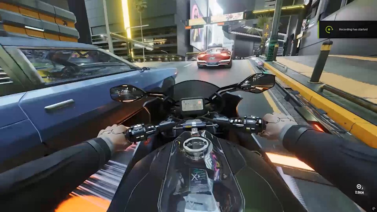 Cyberpunk 2077 Player’s Immersive Motorcycle Mod Makes Night City Feel Real