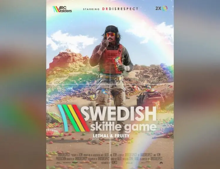 Dr Disrespect Fires Back at Haters, Calls ARC a Super Athletic Swedish Skittle Game