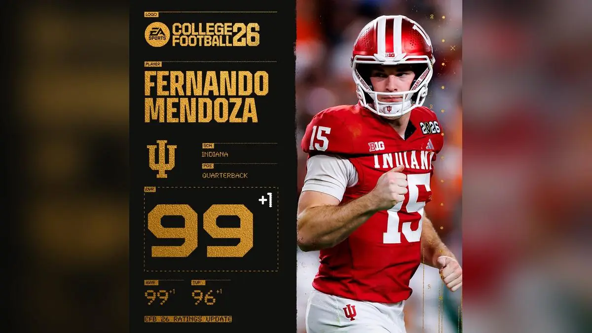 EA Sports College Football 26's 99 OVR Mendoza Sparks Wild Player Backlash