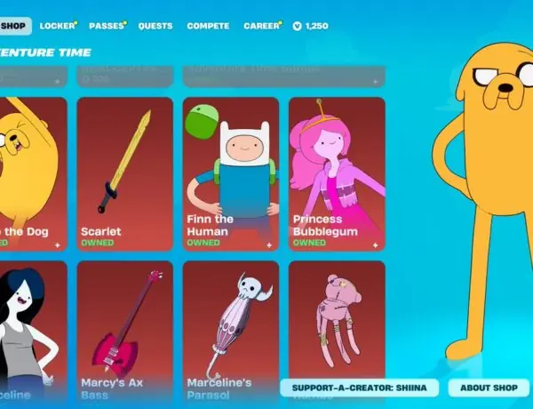 Fortnite's Adventure Time Skins Return, Sparking Player Frenzy and Nostalgia