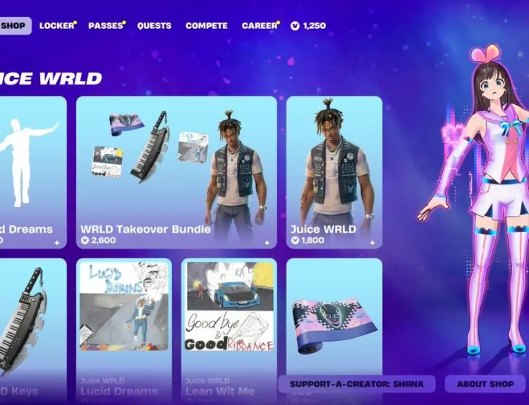 Fortnite's Juice WRLD Skin Returns After Two Months, Gamers React