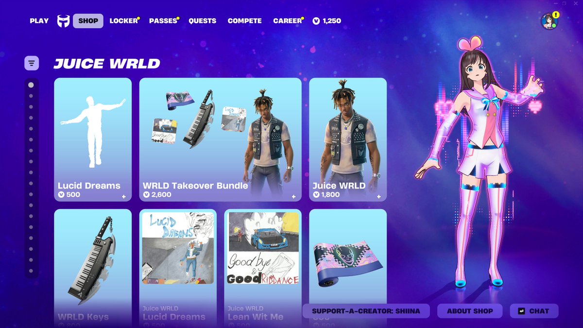 Fortnite’s Juice WRLD Skin Returns After Two Months, Gamers React