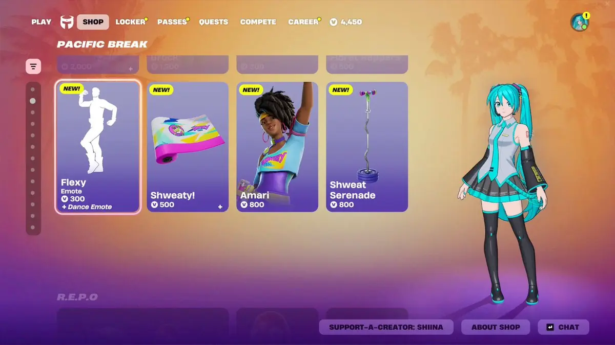 Fortnite's New Flexy Emote Is Out Now and Gamers Are Confused About the Price