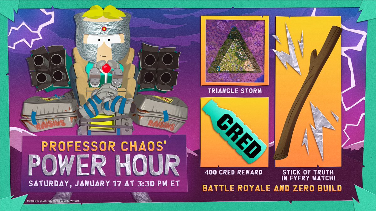 Fortnite’s Professor Chaos Event Sparks Wild Player Reactions and Demands