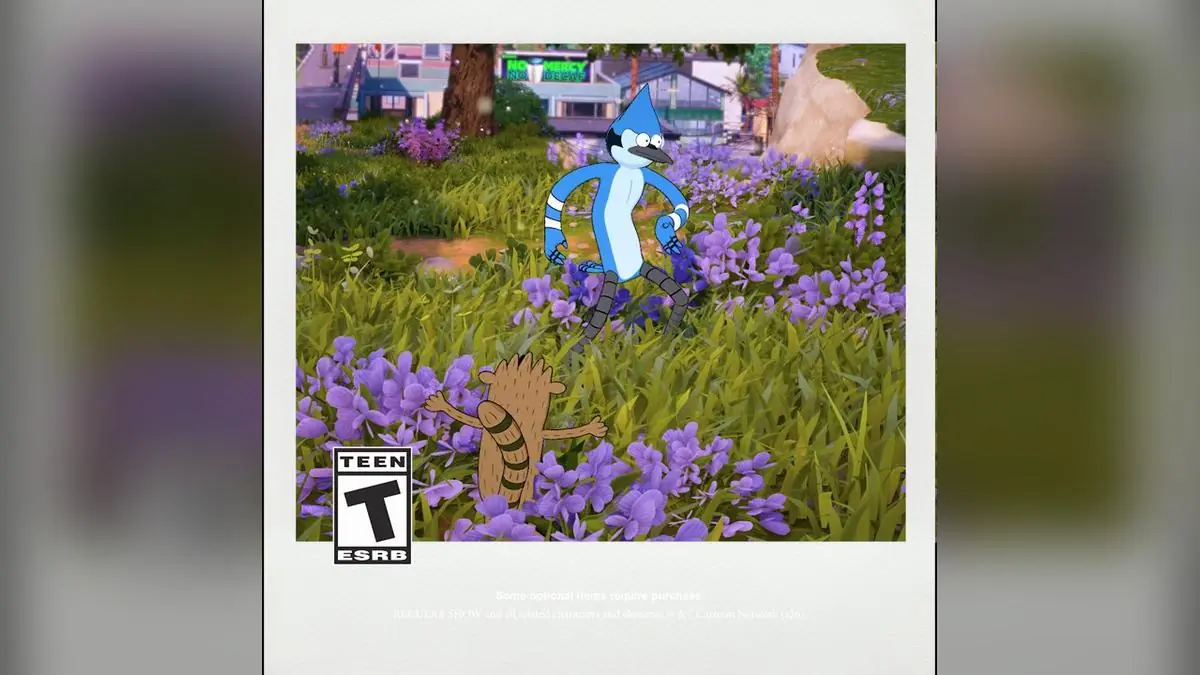 Fortnite's Regular Show Collab Drops, But Gamers Are Mad About a Glitched Emote