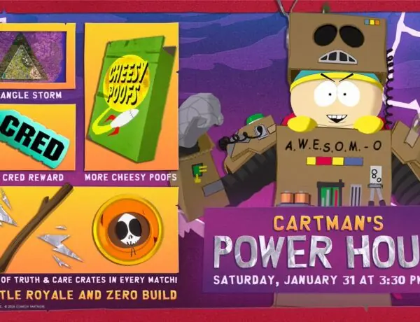 Fortnite's South Park Chaos Triples With Cartman's Power Hour Event