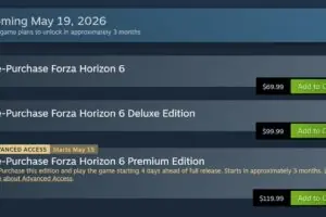 Forza Horizon 6 Early Access Costs $50 Extra, Gamers Call It a Rip-Off