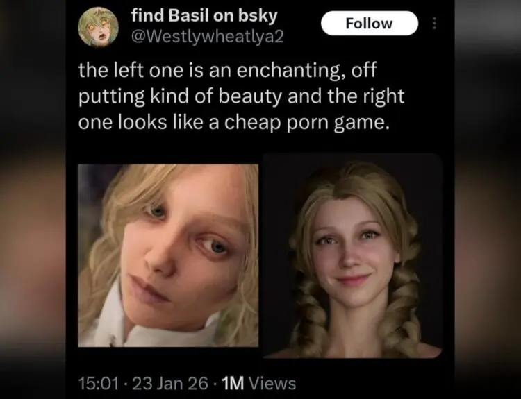Gamers React As Bluesky Users Call Pretty Women 'Porn' In Bizarre Rant