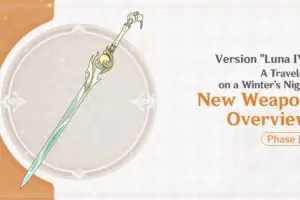 Genshin Impact's Luna IV Update Reveals New Weapon and Gamers Are Already Debating Its Power