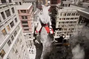Giantess Playground Steam Game Lets You Be a Giant Woman Destroying a City
