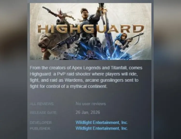 Highguard Removes 'From Creators of Apex' Tag as Players Flee Launch