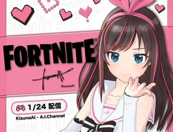 Kizuna AI Announces Fortnite Collab Stream and Gamers Are Hyped